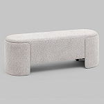 Банкетка Taks букле светло-серый варинант исполнения - 1 | Loft Concept в Грозном