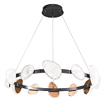 Люстра подвесная круглая с овальными плафонами Iona chandelier варинант исполнения - 6 | Loft Concept в Грозном