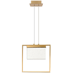 Подвесной геометрический светильник со стеклом Rectangle Geometry Glass Chandelier варинант исполнения - 2 | Loft Concept в Грозном