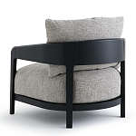 Кресло с каркасом из массива ясеня Deniaud Ash Grey Armchair варинант исполнения - 10 | Loft Concept в Грозном