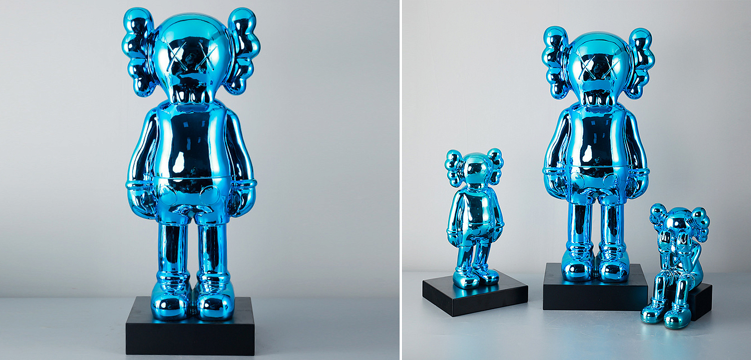 Статуэтка KAWS Blue on stand Статуэтка KAWS Blue on stand - Loft-Concept в Грозном
