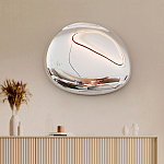 Абстрактная скульптура на стену в виде капли воды Water Outline варинант исполнения - 4 | Loft Concept в Грозном