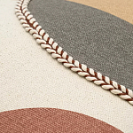 Подушка декоративная с геометрическим узором и плетенными вставками Divine Abstractions варинант исполнения - 2 | Loft Concept в Грозном