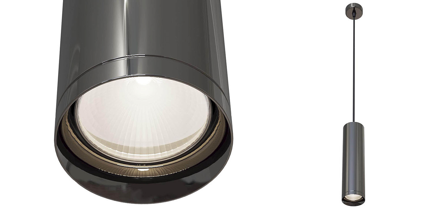 Подвесной светильник Trumpet tube graphite 30 Подвесной светильник Trumpet tube graphite 30 - Loft-Concept в Грозном