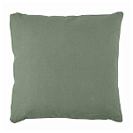 Подушка декоративная хлопковая мятного цвета с абстрактным принтом Elysian Flow Breeze варинант исполнения - 2 | Loft Concept в Грозном