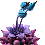 Статуэтка тропический фрукт Tropical Fruit Alien Blue Tulip варинант исполнения - 1 | Loft Concept в Грозном