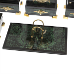 Настольный письменный набор из нефрита в подарочной коробке Victorious варинант исполнения - 4 | Loft Concept в Грозном