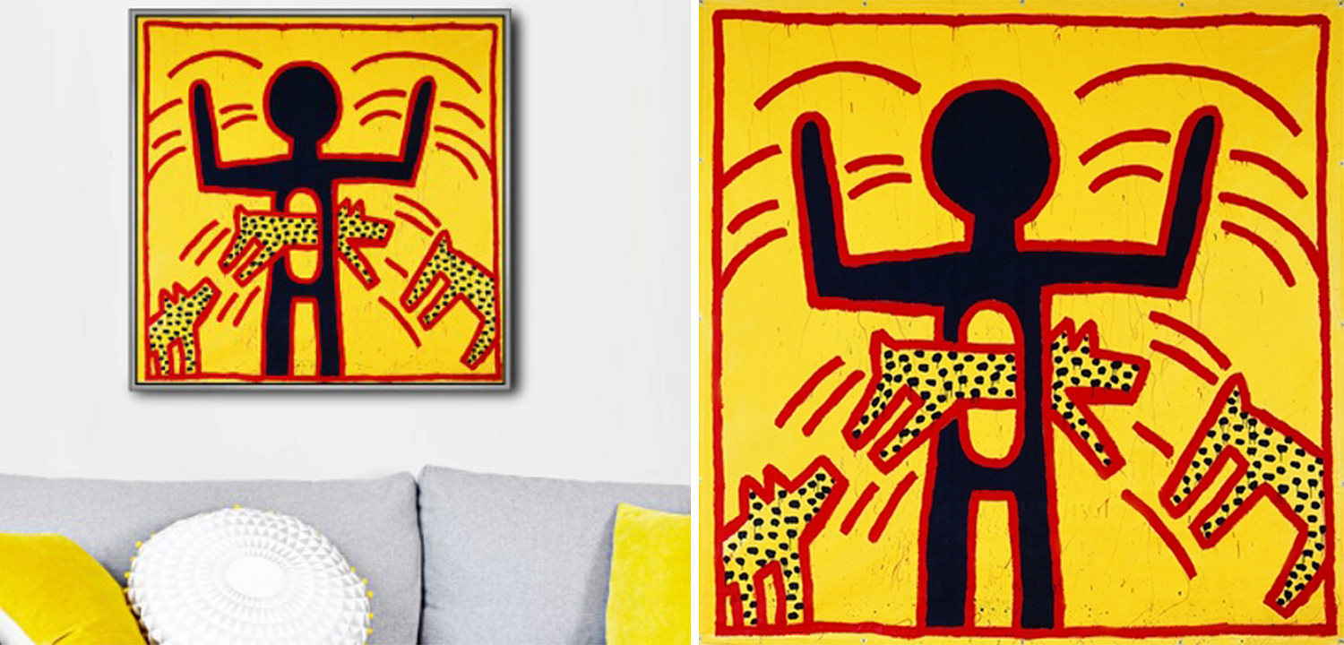 Постер Keith Haring 9 Постер Keith Haring 9 - Loft-Concept в Грозном
