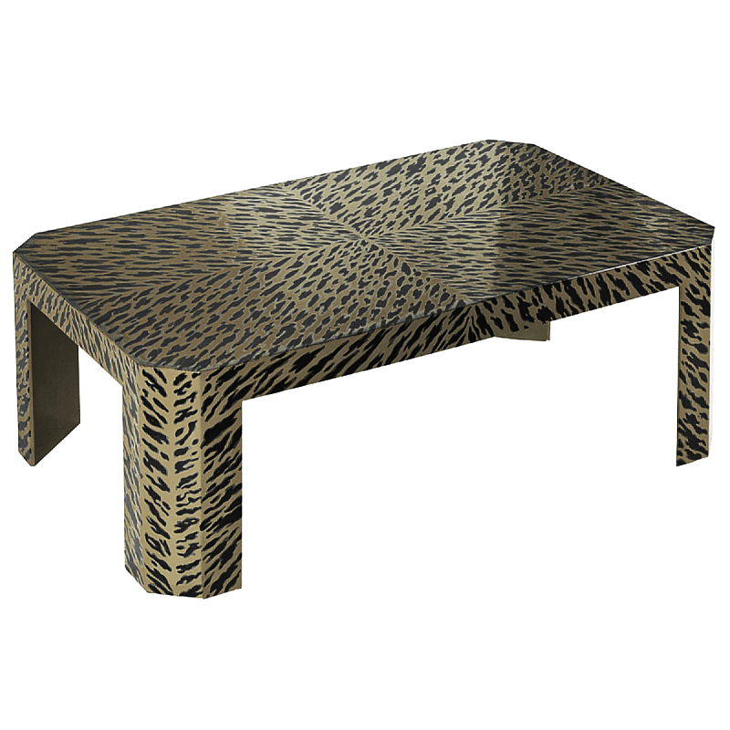 Дизайнерский кофейный стол с рисунком леопард Neytiri Beige Leopard Черный Серо-бежевый Дизайнерский кофейный стол с рисунком леопард Neytiri Beige Leopard Черный Серо-бежевый в Грозном | Loft Concept