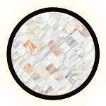 Бра в форме диска с перламутровыми прямоугольниками из морской ракушки Touch of Marine Charm варинант исполнения - 5 | Loft Concept в Грозном