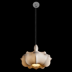 Подвесной светильник с белым фигурным абажуром и мягкими волнистыми краями Cloud Motion  варинант исполнения - 3 | Loft Concept в Грозном