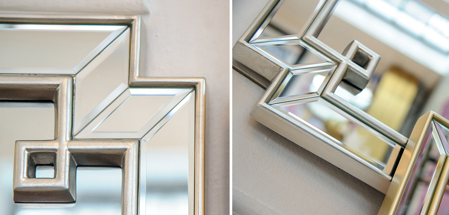 Зеркало Wallace Mirror silver Зеркало Wallace Mirror silver - Loft-Concept в Грозном