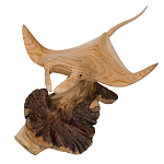 Статуэтка из дерева скат Animals of the World варинант исполнения - 4 | Loft Concept в Грозном