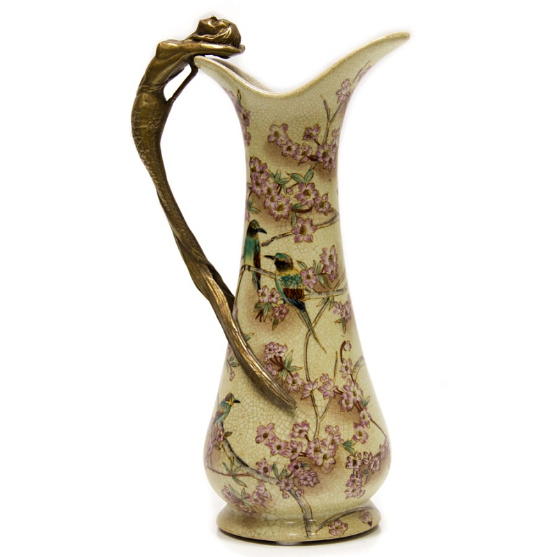 Кувшин Birds in Sakura Мульти Бронза в Грозном | Loft Concept 