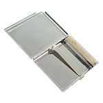 Портсигар на 10 сигарет с газовой зажигалкой из натурального камня Содалит Stone Cigarettes Cases варинант исполнения - 3 | Loft Concept в Грозном