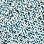 Дизайнерское круглое мягкое кресло в голубой пестрой обивке Roux Round Armchair варинант исполнения - 7 | Loft Concept в Грозном