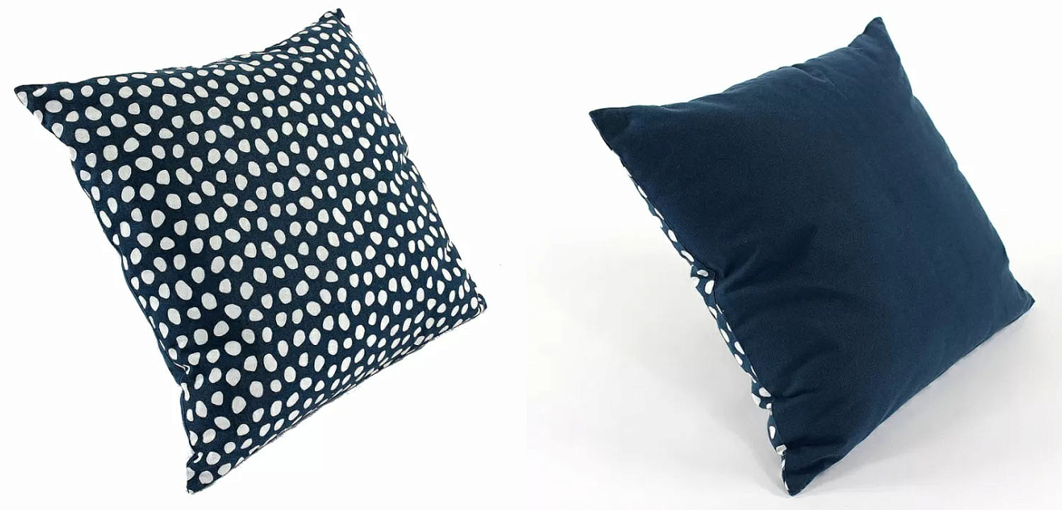 Чехол на подушку Spotted Look grey - Loft-Concept в Грозном