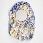 Зеркало «НЕ_Гжель» варинант исполнения - 1 | Loft Concept в Грозном