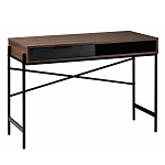 Стол рабочий в стиле лофт с ящиком и нишей для хранения Urban Style Space 2 варинант исполнения - 1 | Loft Concept в Грозном