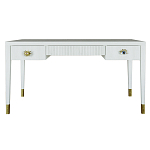 Письменный стол Elsa Dreams White Шпон дерево с двумя ящиками варинант исполнения - 6 | Loft Concept в Грозном