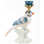 Фарфоровый подсвечник с птицей Eden Garden варинант исполнения - 2 | Loft Concept в Грозном