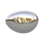 Абстрактная скульптура на стену в виде капли воды Water Outline варинант исполнения - 2 | Loft Concept в Грозном