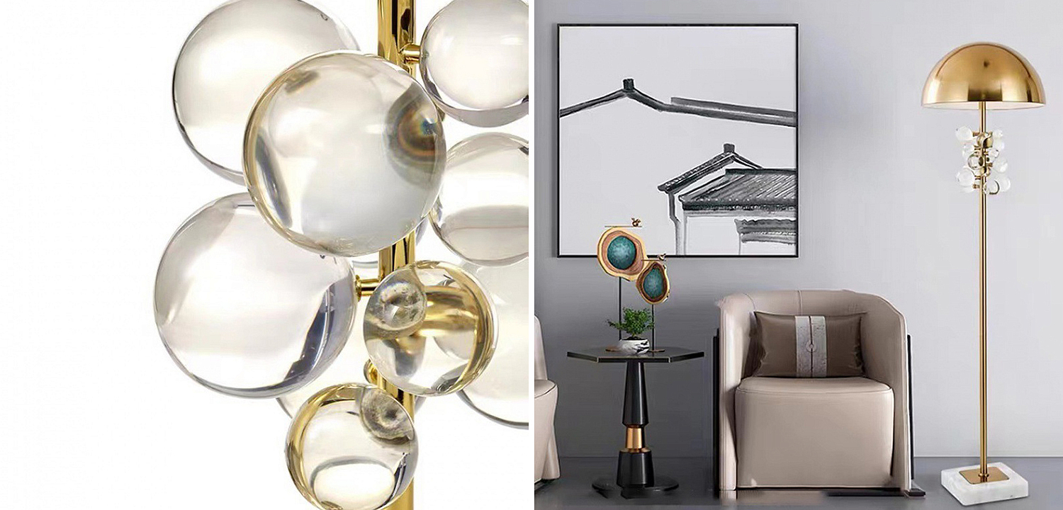 Торшер Globo Fllor Lamp Торшер Globo Fllor Lamp - Loft-Concept в Грозном