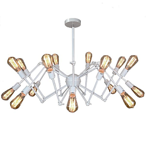 Cветильник Loft Sputnik Chandelier Spider White