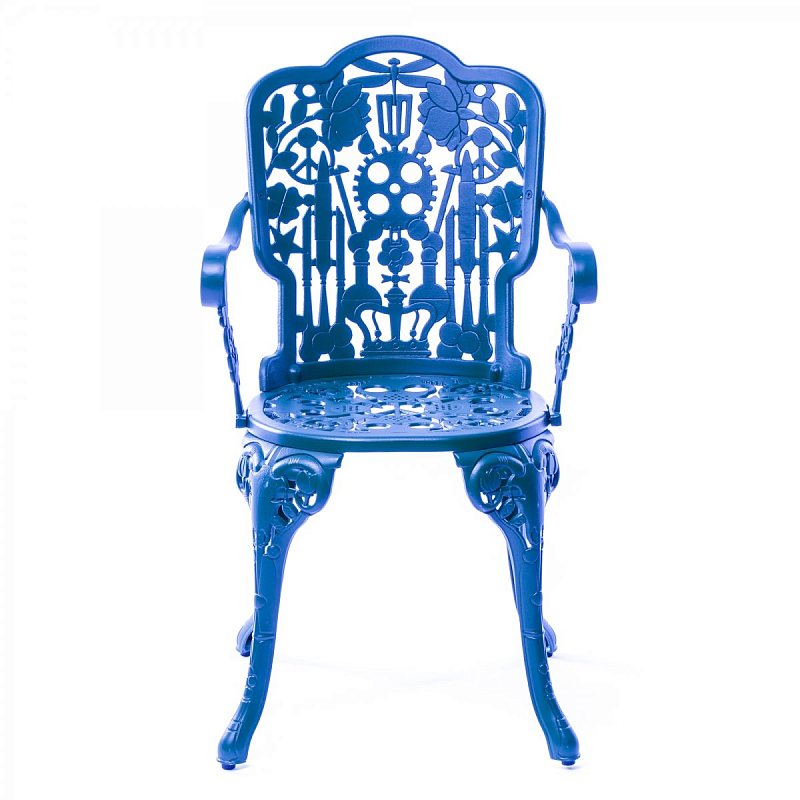 Стул Seletti Industry Collection ALUMINIUM ARMCHAIR – SKY BLUE Синий Стул Seletti Industry Collection ALUMINIUM ARMCHAIR – SKY BLUE Синий в Грозном | Loft Concept