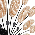 Настенный светильник с плетеным декором Wicker Leaves Wall Lamp варинант исполнения - 3 | Loft Concept в Грозном