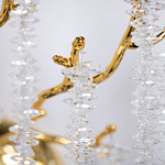 Бра золотого цвета с ветвями и хрустальными подвесками FAIRYTREE Light варинант исполнения - 5 | Loft Concept в Грозном