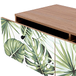 Длинная ТВ-тумба с принтом на ящиках Elise TV Stand варинант исполнения - 5 | Loft Concept в Грозном