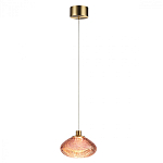 Подвесной светильник с прозрачным стеклянным плафоном округлой формы Effervia  варинант исполнения - 4 | Loft Concept в Грозном