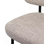 Стул мягкий с серо-бежевой буклированной обивкой Inspiration from Provence варинант исполнения - 6 | Loft Concept в Грозном