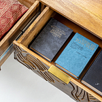 Комод с выдвижными ящиками и фактурным фасадом Termite варинант исполнения - 6 | Loft Concept в Грозном