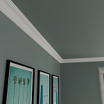 Гладкий карниз KT-63 варинант исполнения - 2 | Loft Concept в Грозном