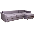 Диван трехместный раскладной Giorgio Sofa серый варинант исполнения - 2 | Loft Concept в Грозном