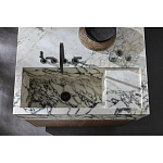 Кухонный гарнитур из массива дуба и камня Ratio Dada Engenereed варинант исполнения - 7 | Loft Concept в Грозном